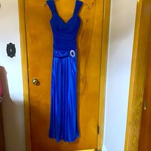 Xoxo blue prom formal dress excellent condition size small